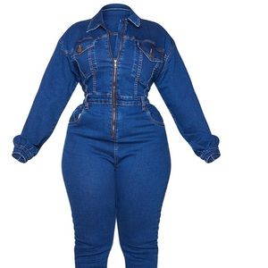 This is a Beautifully made jumpsuit with stretch.